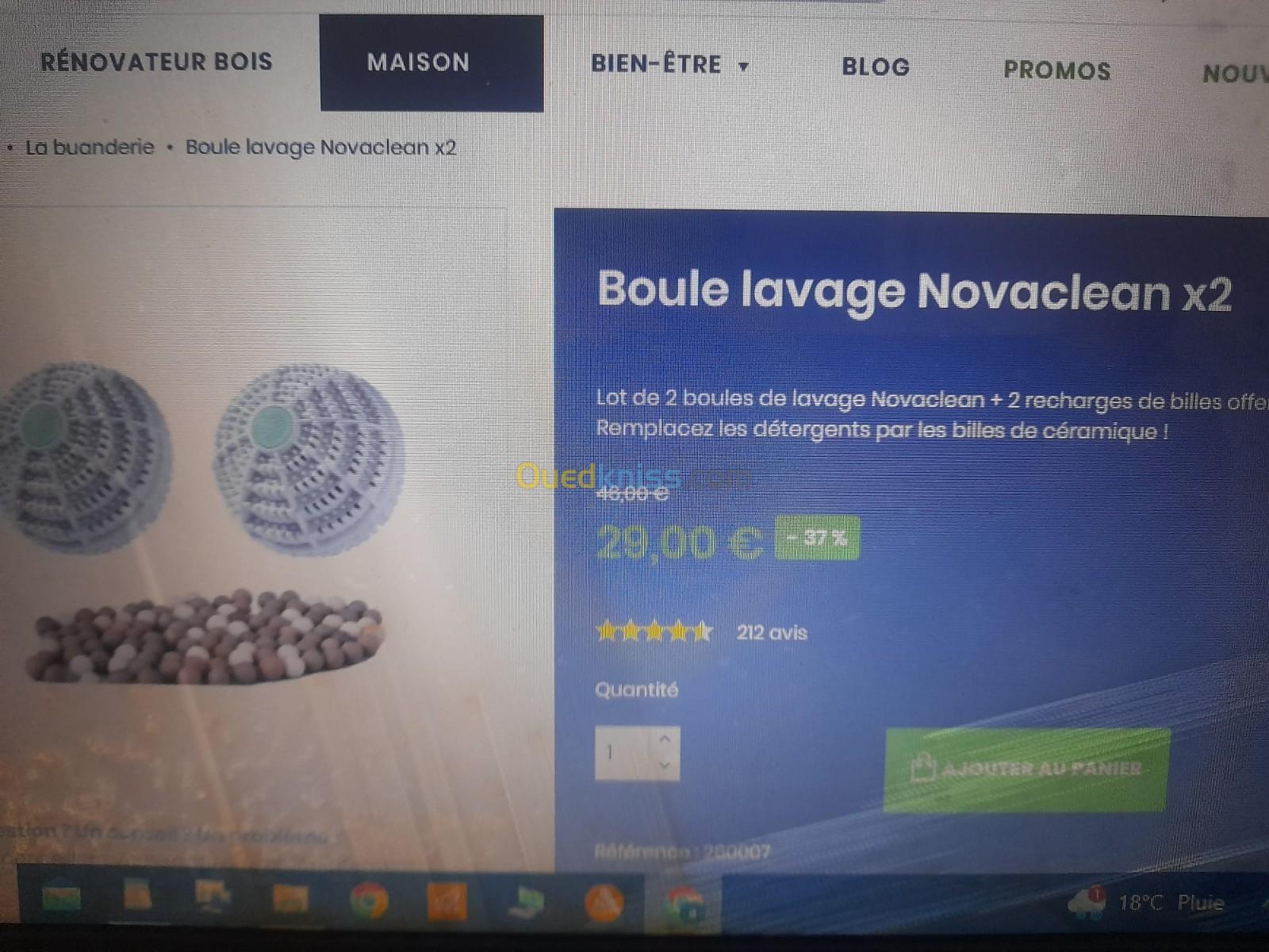 Laco Boule Lavage Novaclean X2