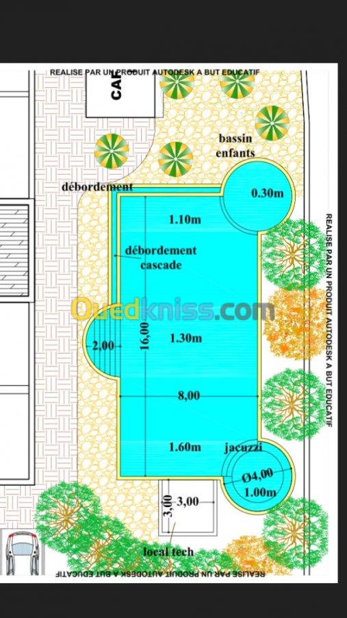 Réalisation  Renovation de piscine  