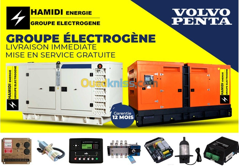 Groupe electrogene 167KVA VOLVO GERMANY 