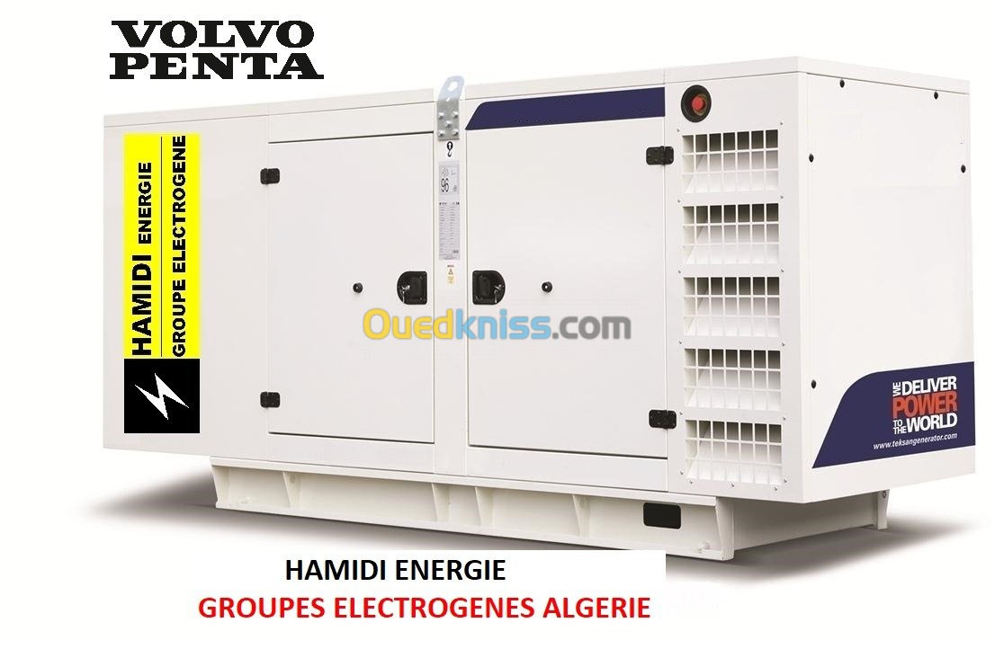 Groupe electrogene 167KVA VOLVO GERMANY 