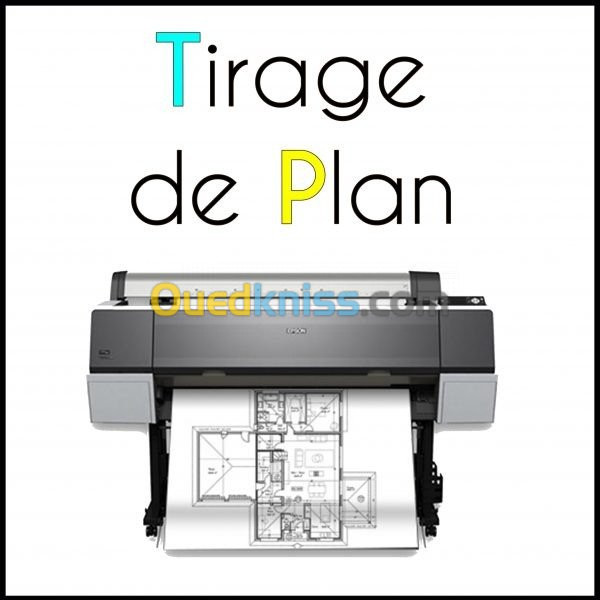 tirage des plans 