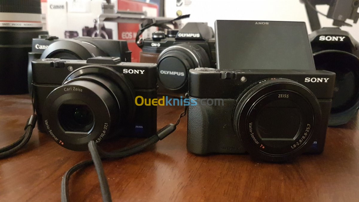 Canon 760d Sony a7r Sony olmpuse EM 10