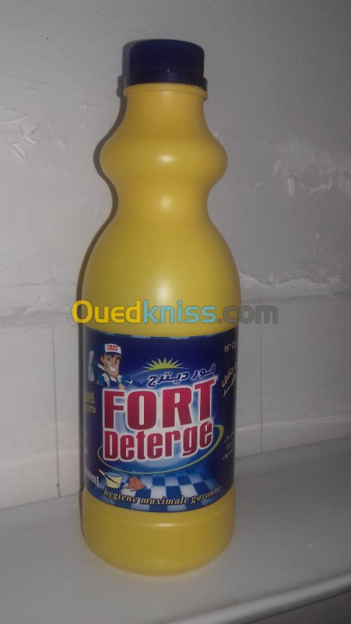   fabrication des produits detergents