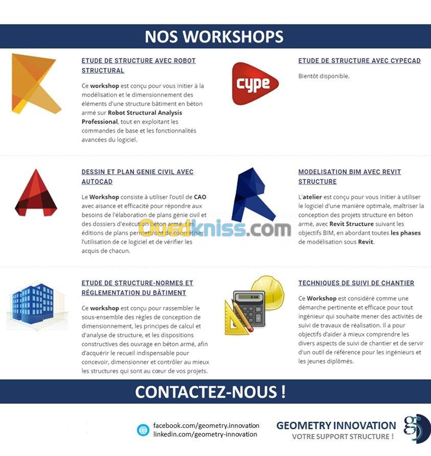 Ateliers d'apprentissage et consulting