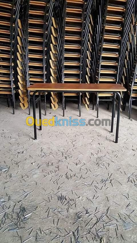 Fabrication des table et chaise scolai