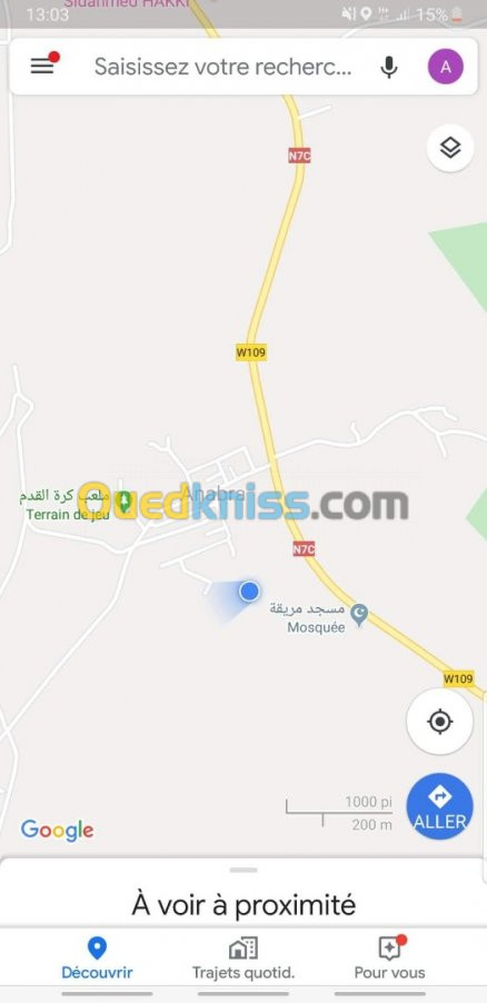 Vente Terrain Tlemcen Marsa ben mhidi