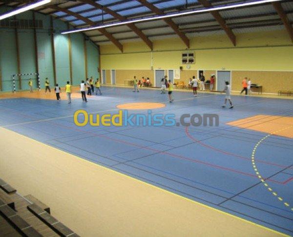 revêtement pour salle de sport