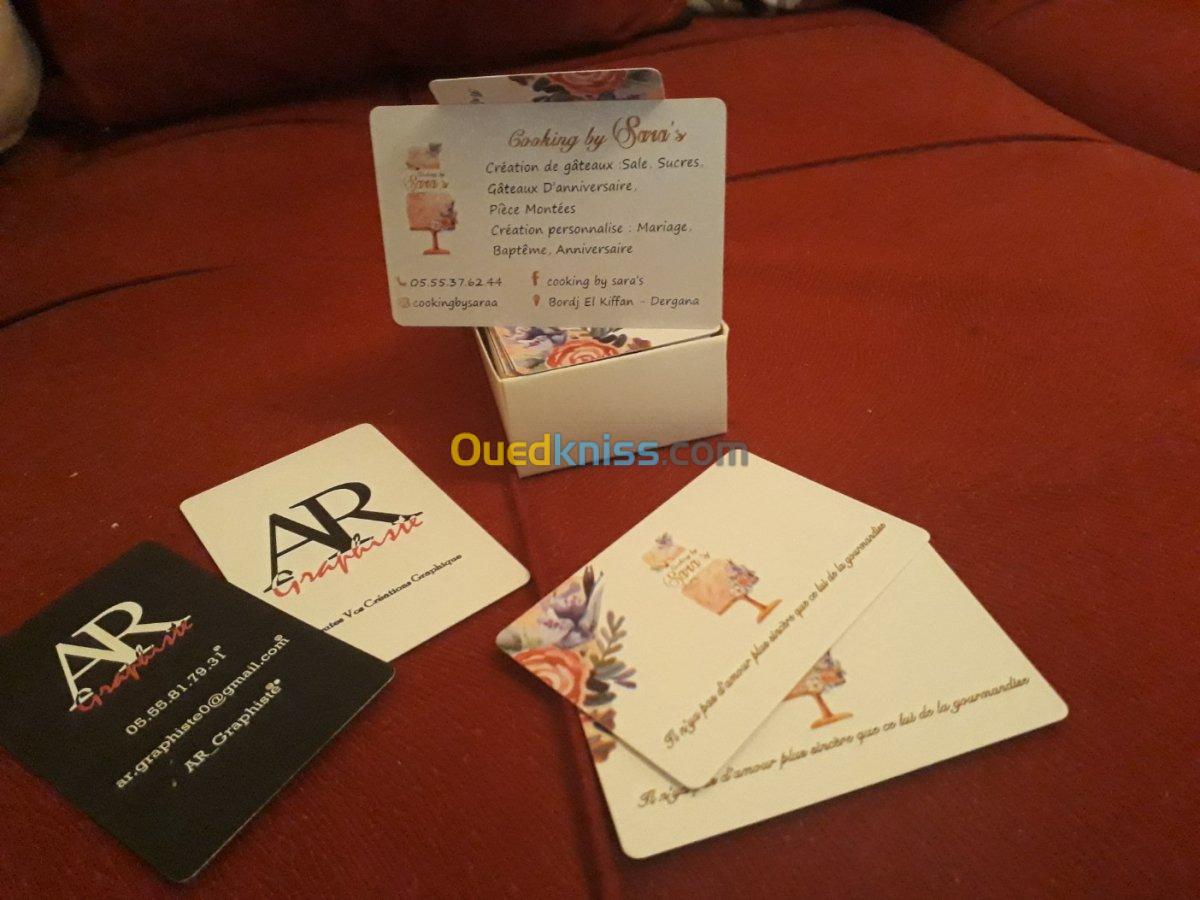 Creeation logo et carte de  visite