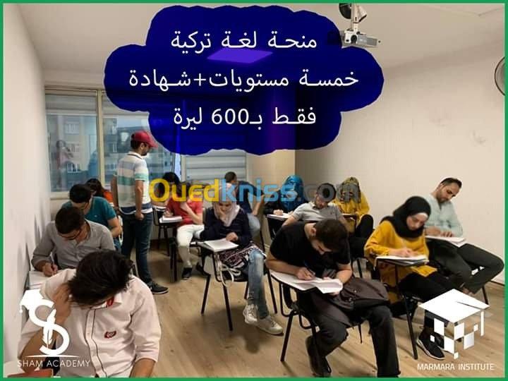 دراسة اللغة التركية