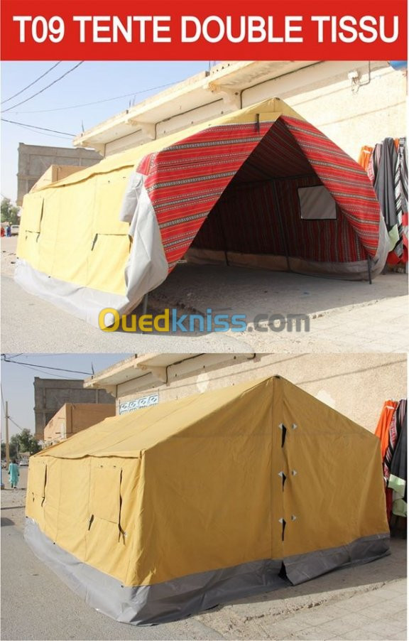 Fabrication de tentes 