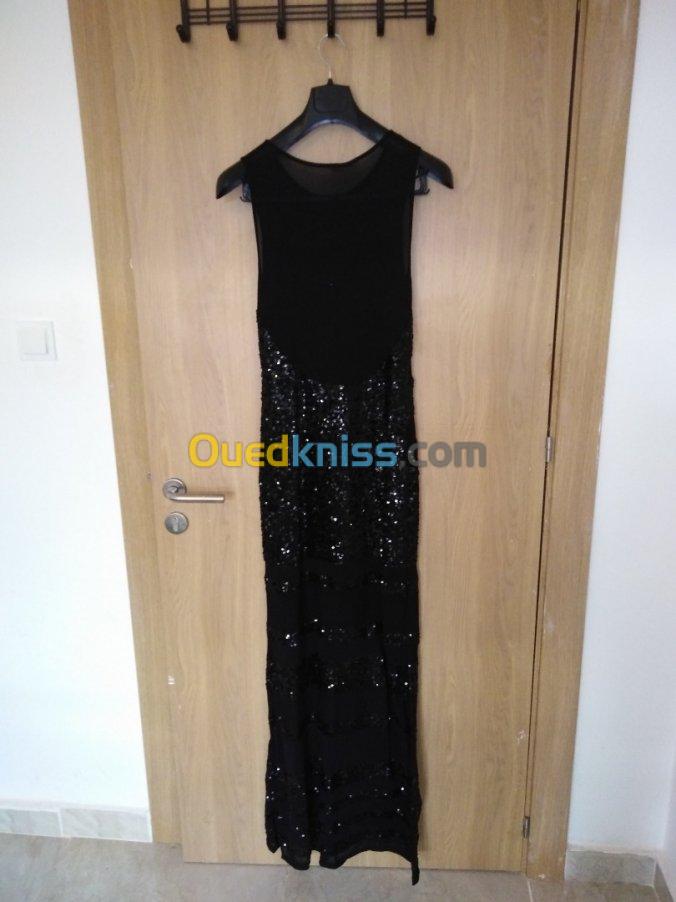 VENTE ROBE DE SOIRÉE NOIRE - STRASS