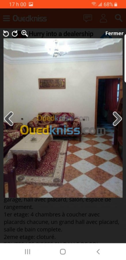 Vente Villa Batna Batna