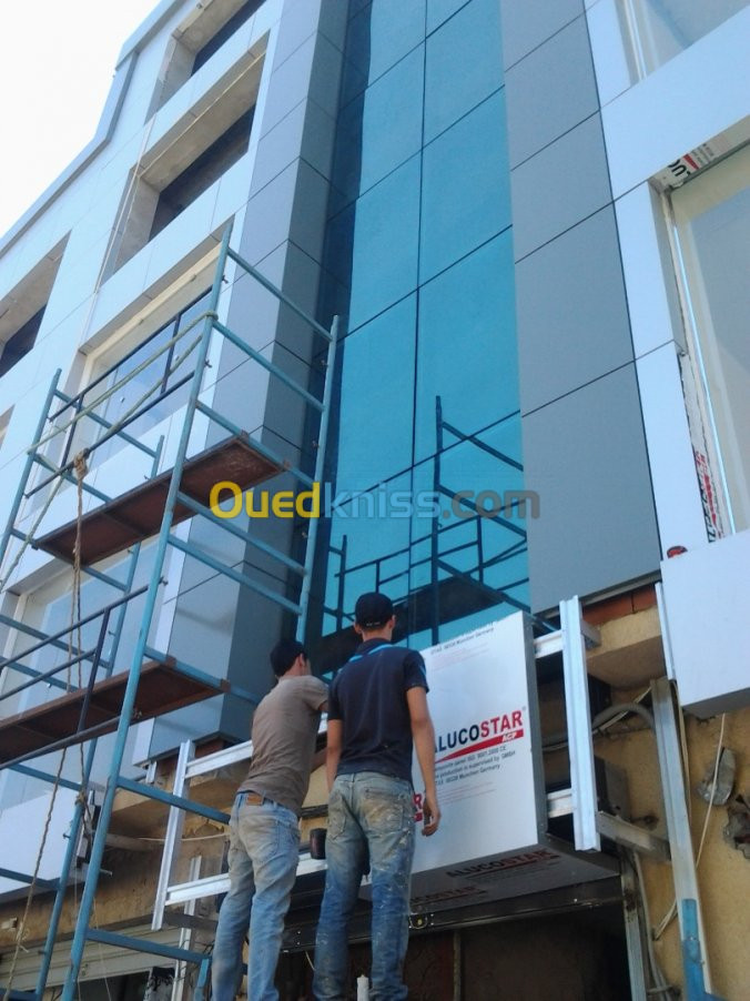 ALUCOBOND / HPL / CCV /terre cuit....