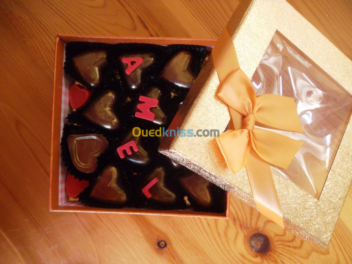  box chocolat sur commande personnalis