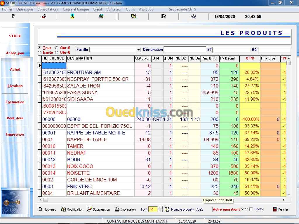 GESTION COMMERCIALE