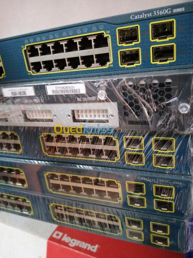 Switche cisco 3560 PoE/24-2SFP C3550-12G