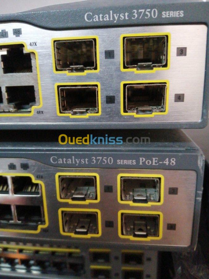 Cisco switche 3750 Poe-48