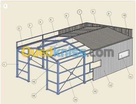 Charpentes métallique 