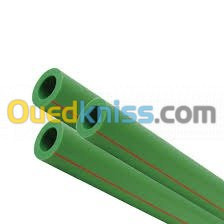 Barre tube PPR VERT chaud et froid