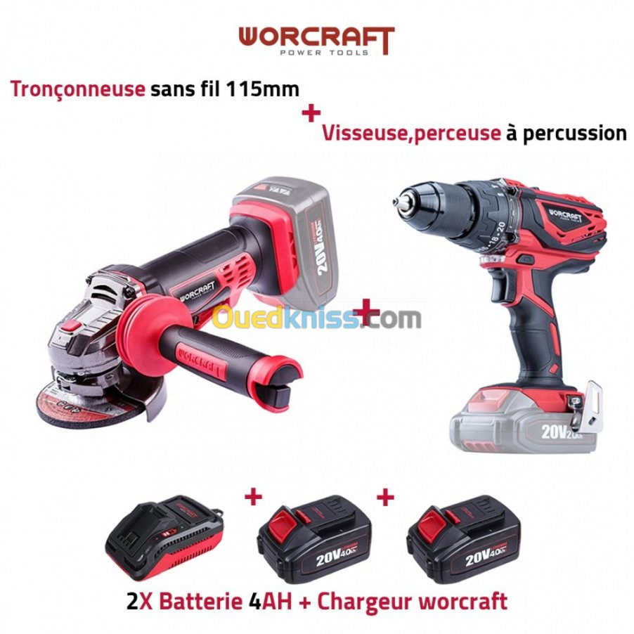 kit a batterie worcraft