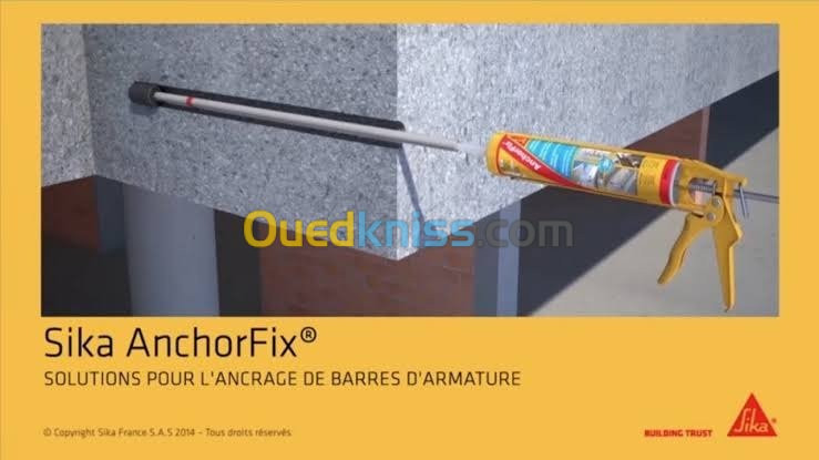 SIKA anchorfix pour scellement 