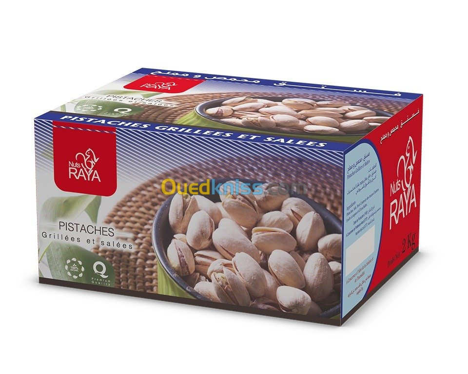 Vente des Produits RAYA NUTS