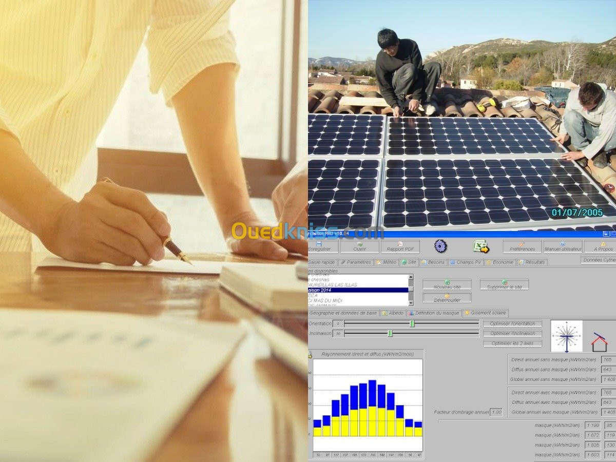 Dimensionnement des systèmes solaires