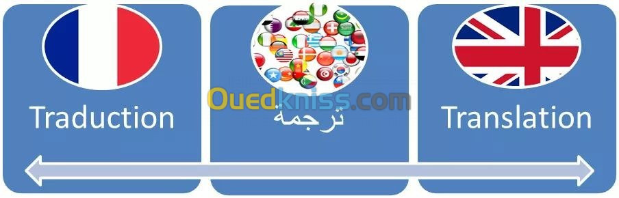 Traduction Arabe / Anglais / Français