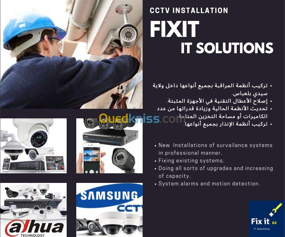 CCTV Installation services.