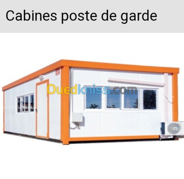 Fabrication des cabines