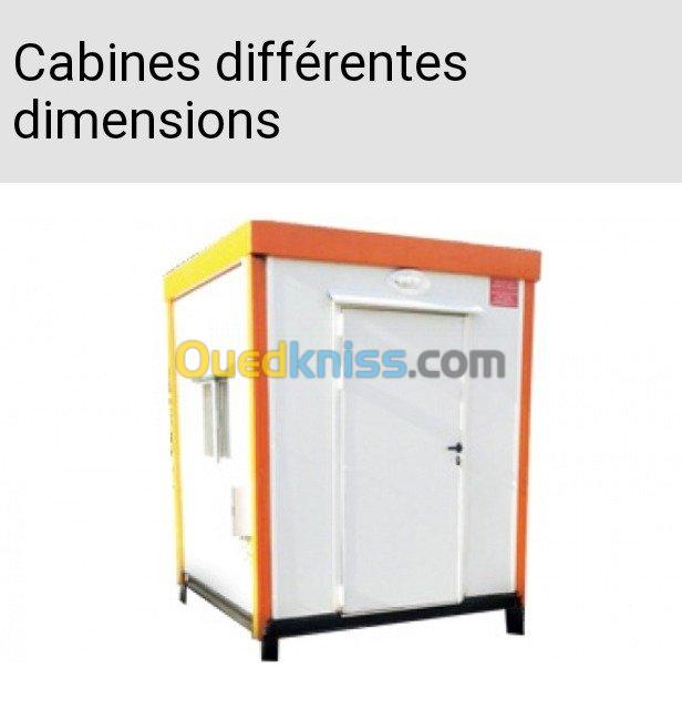 Fabrication des cabines