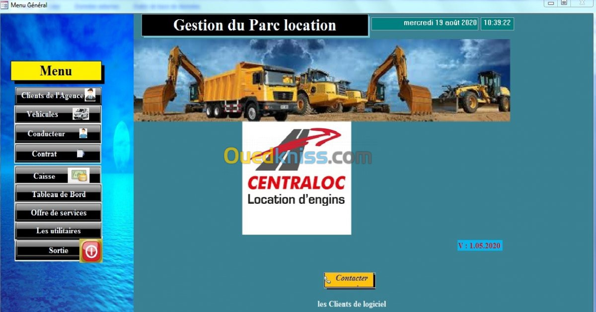 logiciel location d'engins et matériel