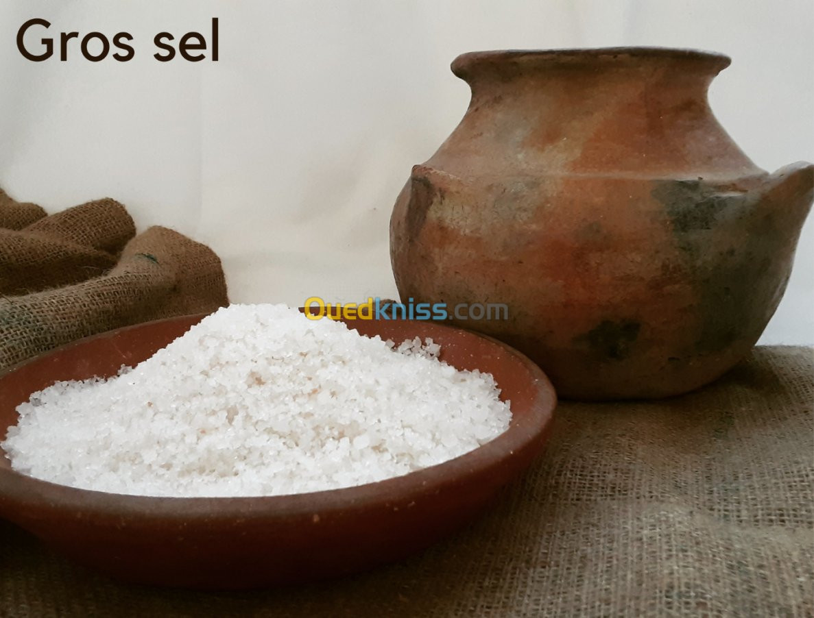 Sels naturels: mer-roche-himalaya-epsom etc. آملاح طبيعية - Alger