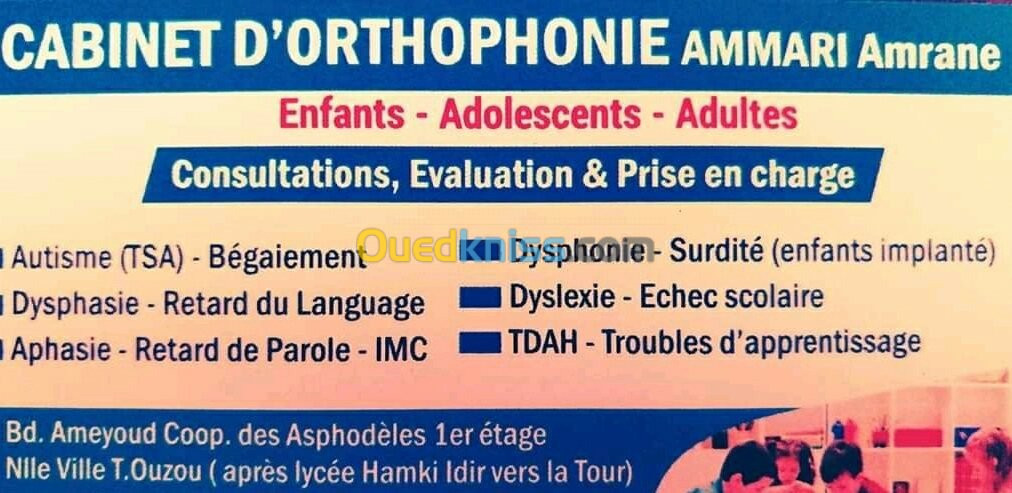 Prise en charge Orthophonique