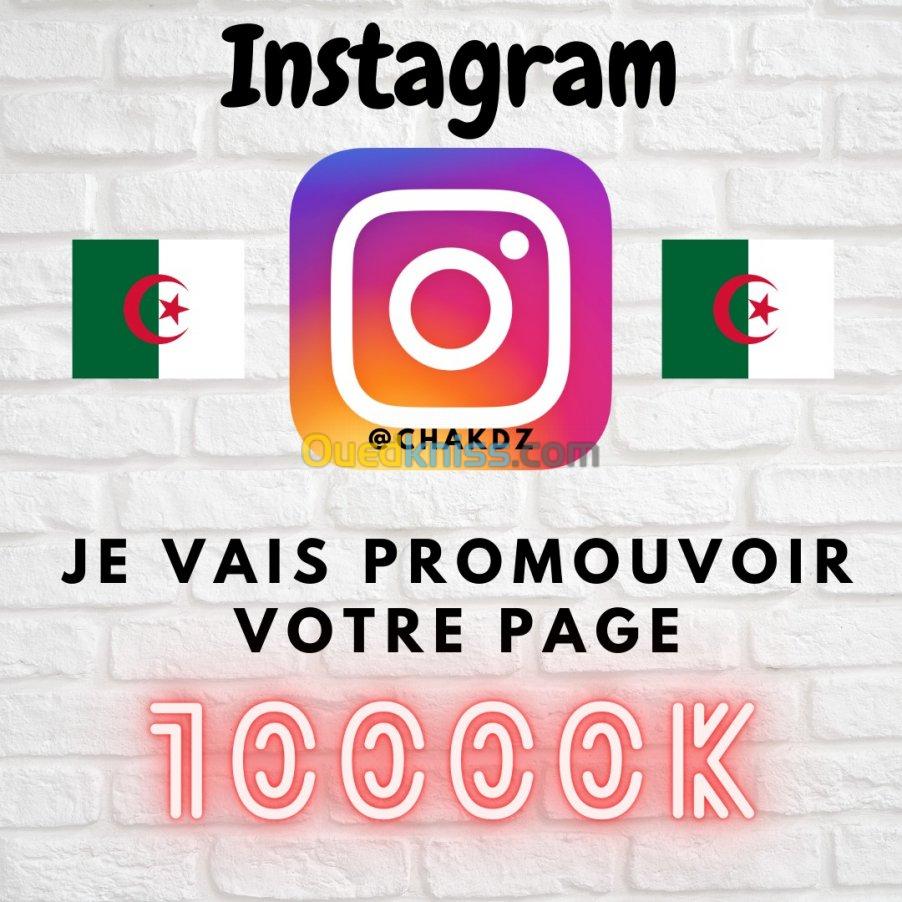 INSTAGRAM  +10000 abonné promotion  