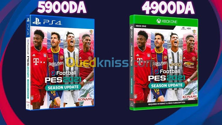 PES21 FIF21 PS3 PS4 XBOX360 XBOXONE - Blida Algeria