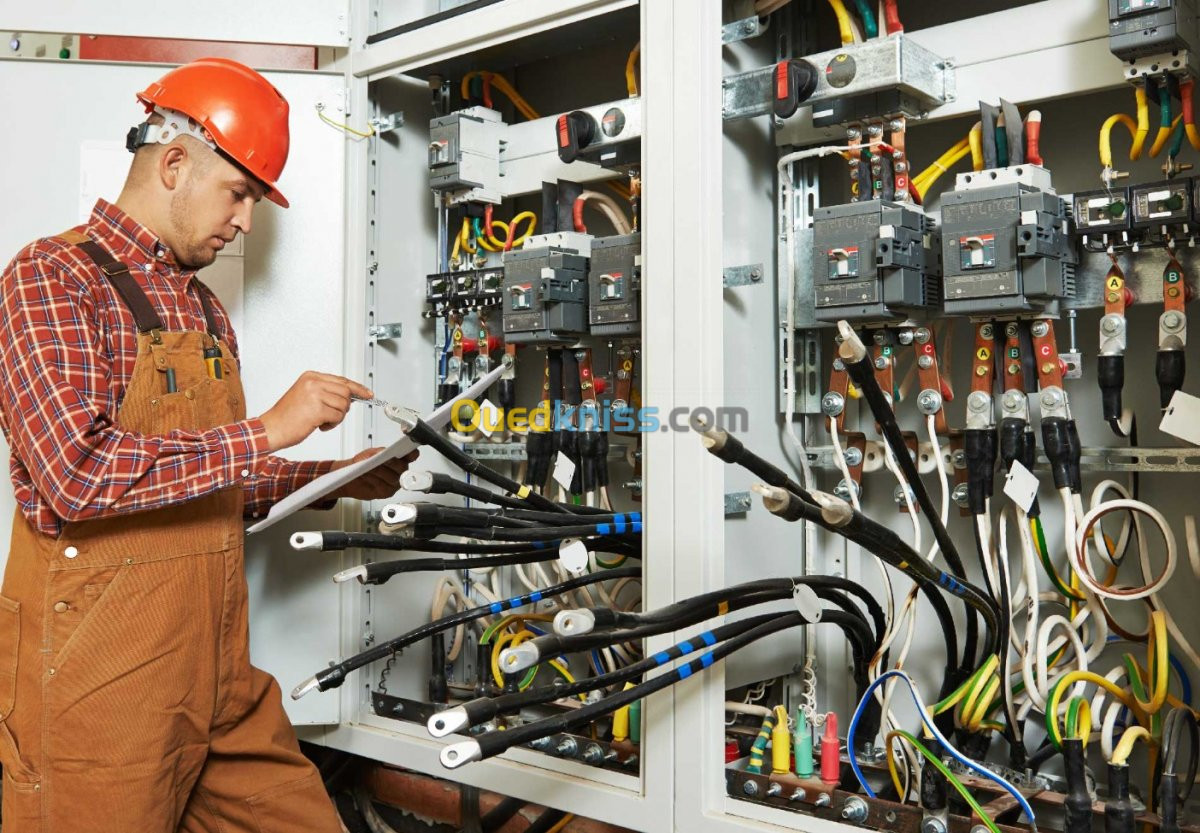 entreprise de travaux  d'électricité 