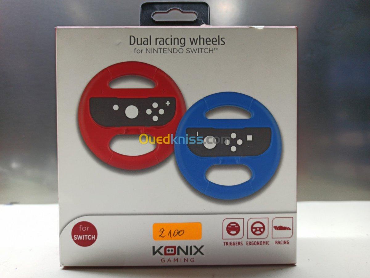 KONIX Dual Racing Wheels For Switch