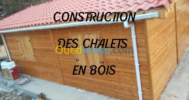 Construction Des chalets et travaux en tuiles 