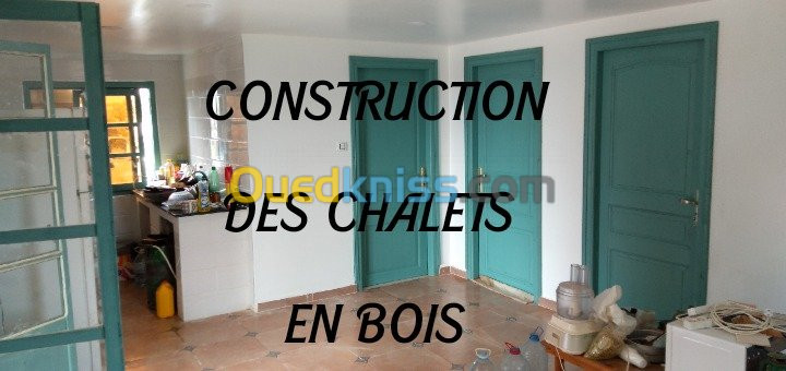 Construction Des chalets et travaux en tuiles 