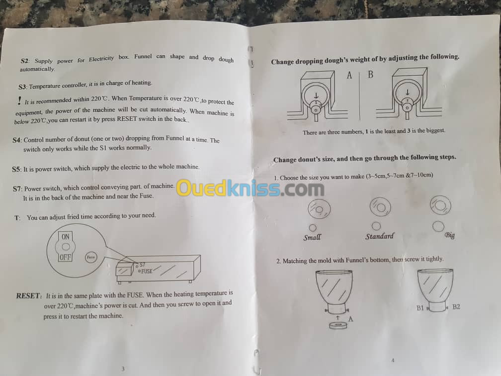 VEND MACHINE A DONUTS AUTOMATIQUE ETA 