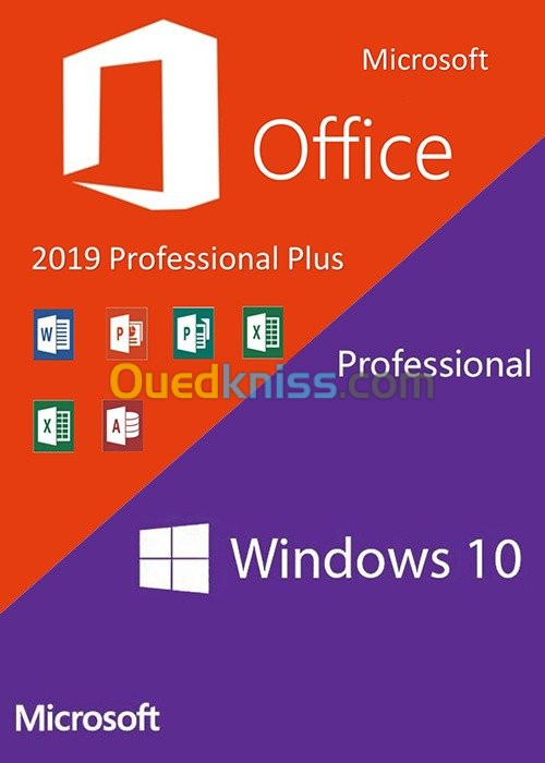 Pack Windows10 Pro +Office 2019 Promo!