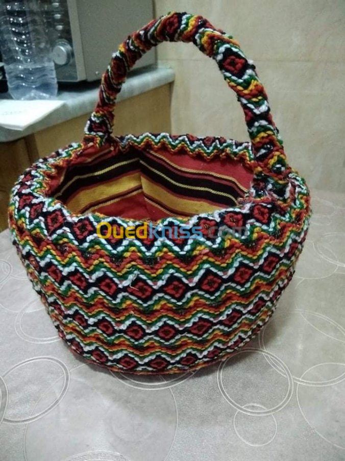 Panier style kabyle 