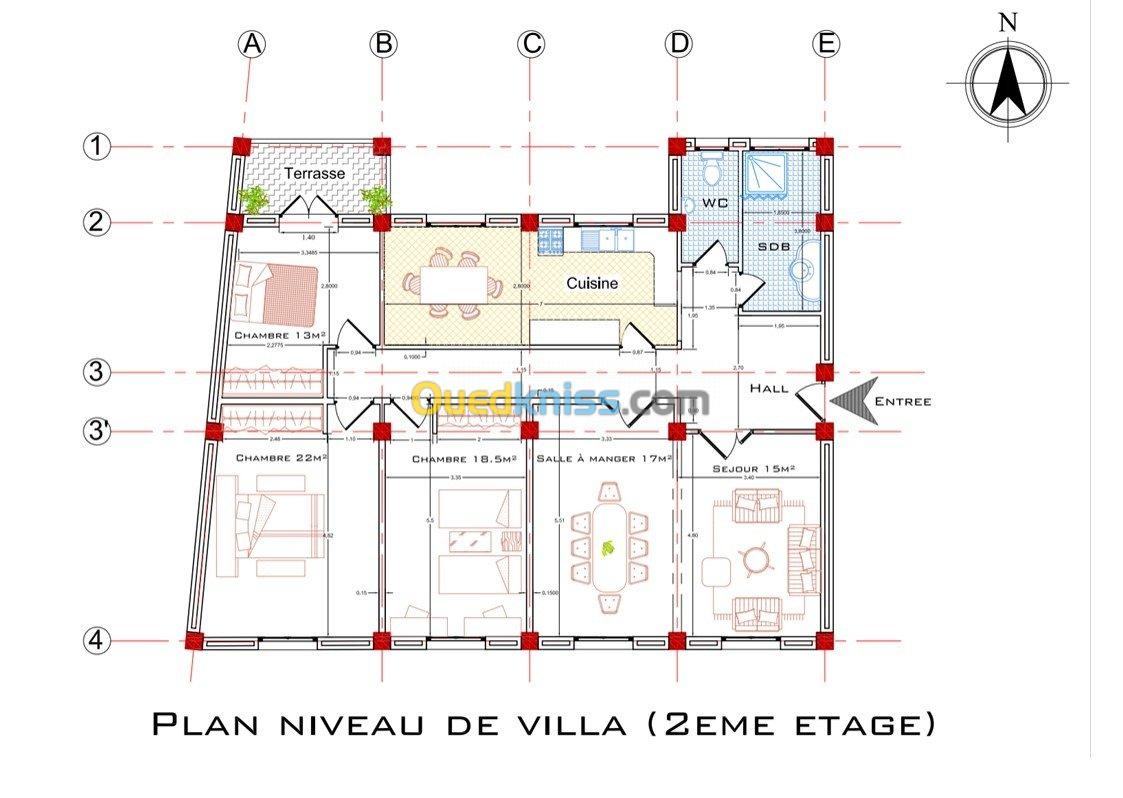 Etude Architecturale/Quantitatif-BIM