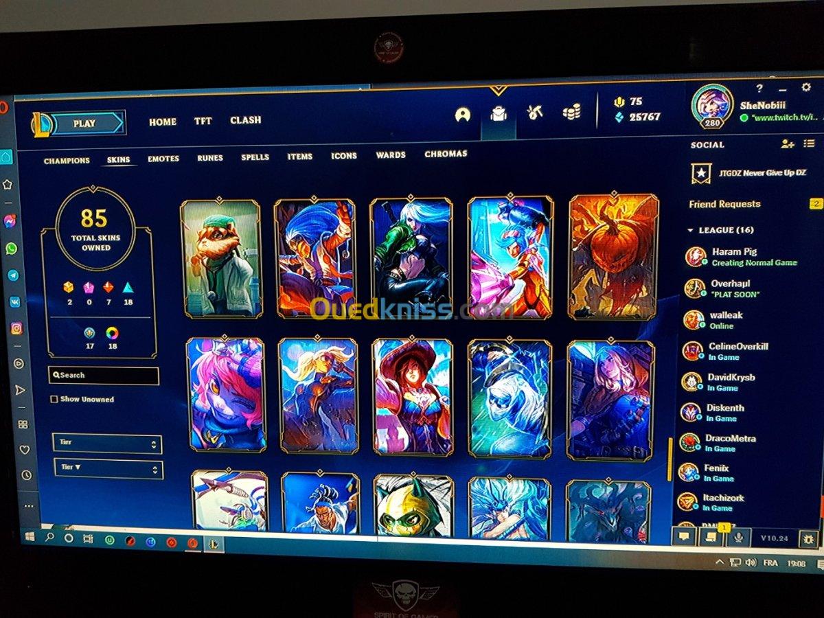 Compte League Of Legends