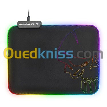 Tapis Spirit of Gamer Skull RGB - M