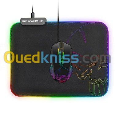 Tapis Spirit of Gamer Skull RGB - M