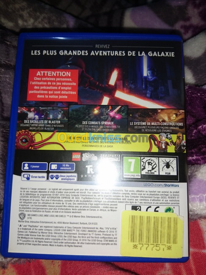 Jeux ps vita Star wars 