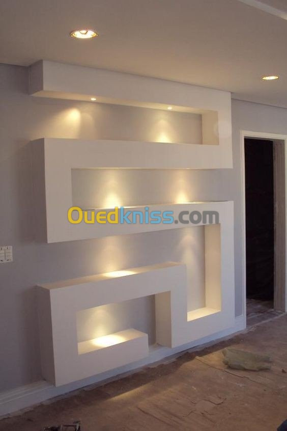 Tout type de faux plafond 