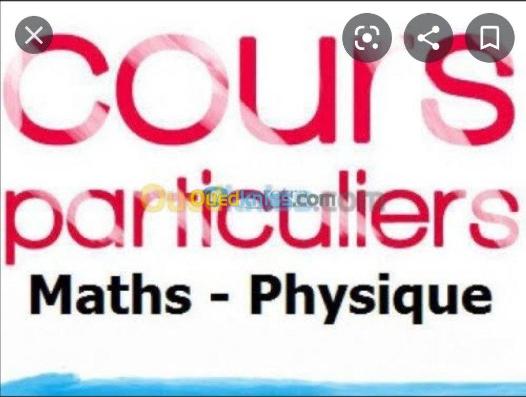 Cours math et physique. 